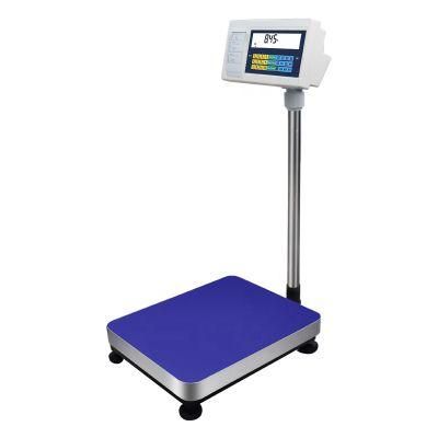 LCD Touch Screen Weighing Scale Digital Printing Bench Scale Electronic Weighing Scale