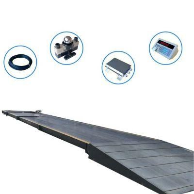 3*12m 60ton Electronic Weighbridge Truck Scale Weight