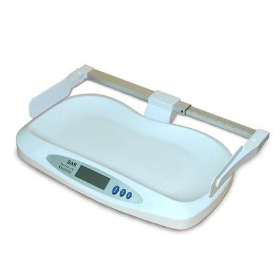Bar ABS Housing Digital 20kg Baby Weighing Scale with Height Rod
