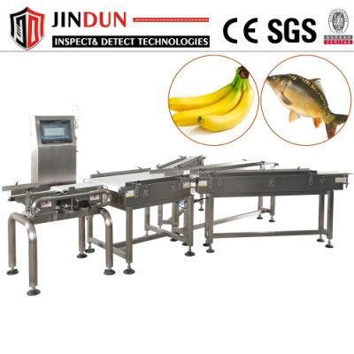 Industry Packaging Line Automatic Food Belt Conveyor Check Weigher Machine