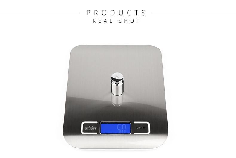 5kg Hot Sale Stainless Steel Kitchen Scales Digital Household Weighing Scale