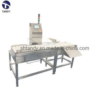China Chocolate Package Online Dynamic Checking Weigher Machine
