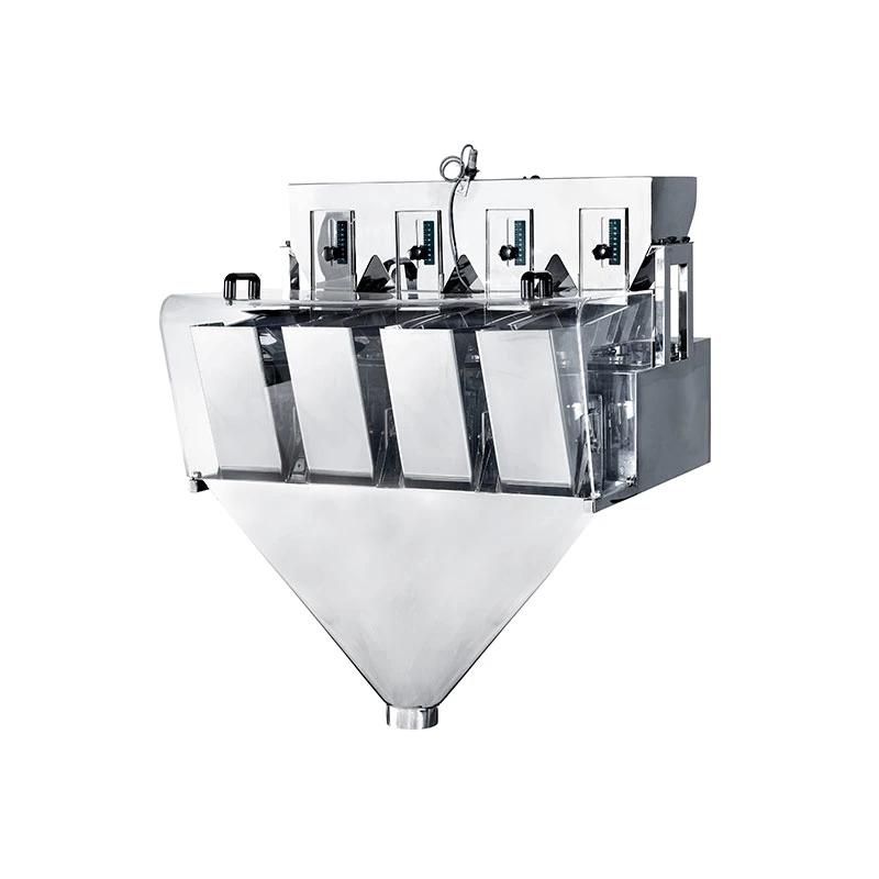 High Accuracy Packaging Machine Milk Powder Two Head Linear Weigher