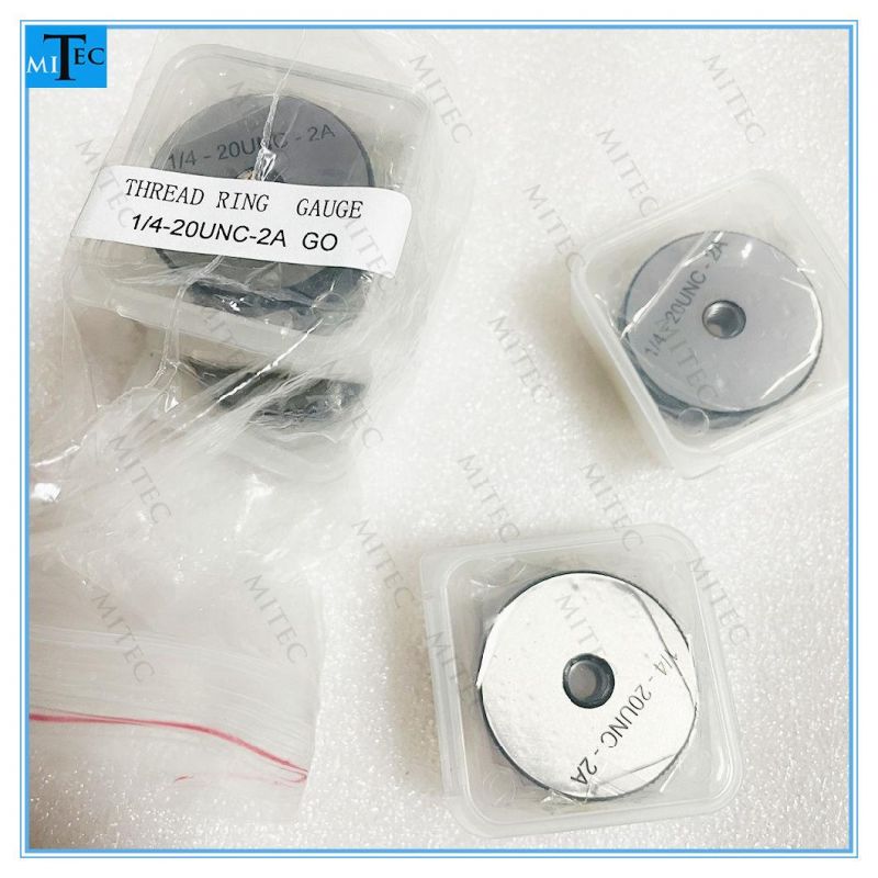 China Factory Go Nogo Ring Gauges Thread Plug Gauge