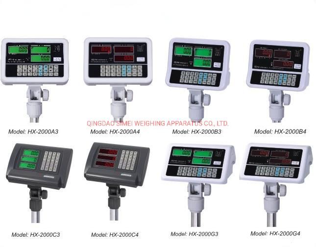 Weight Stainless Steel Price Indicator Carbon Steel Frame Platform Scale