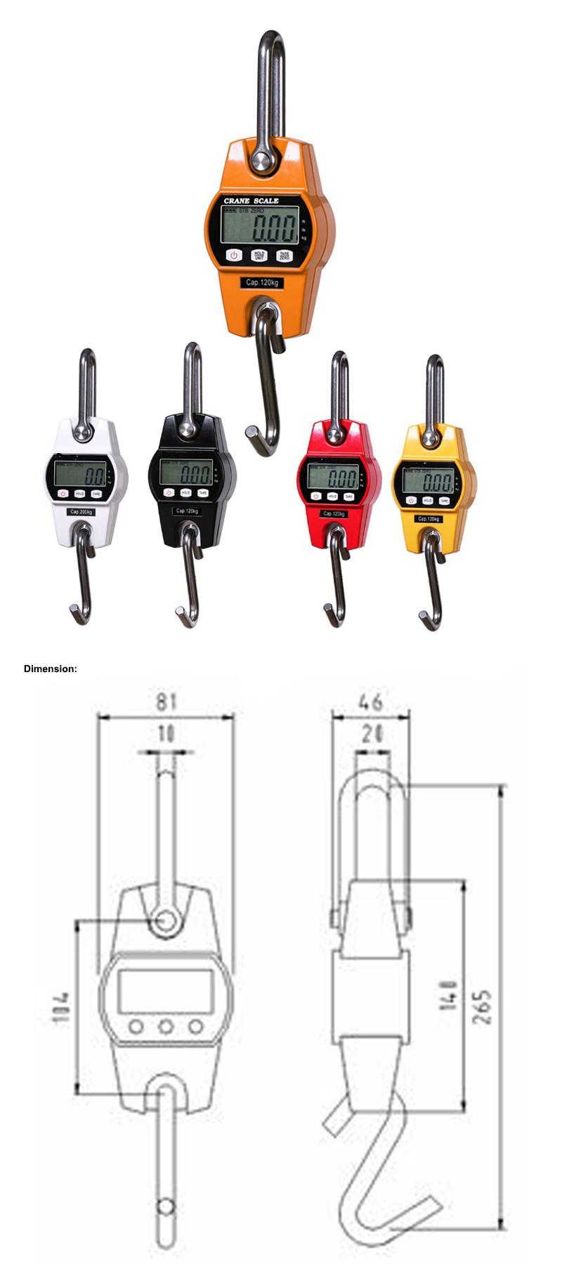 Convenient Digital Hook Crane Scale