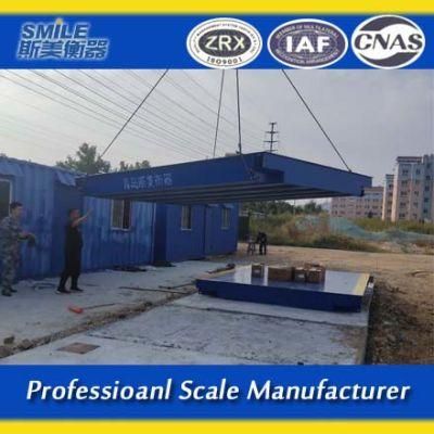 Scs 3X16m 60ton 80ton 100ton Truck Weight Bridge System