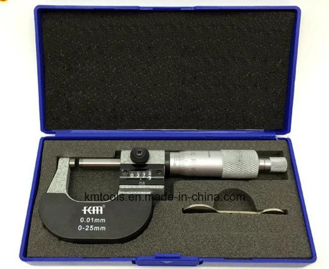 0-25mm Digital Outside Micrometer with Counter