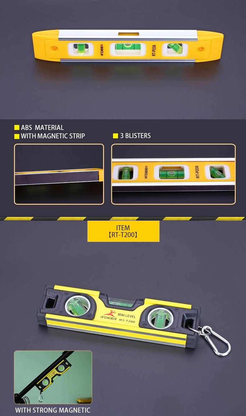 Aluminum Spirit Levels with Scale