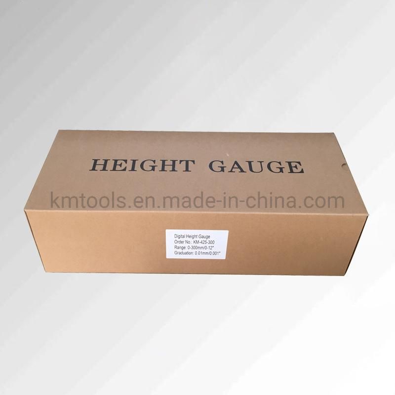 High Quality 0-300mm/0-12′ ′ LCD Display Digital Height Gauge Measuring Tool