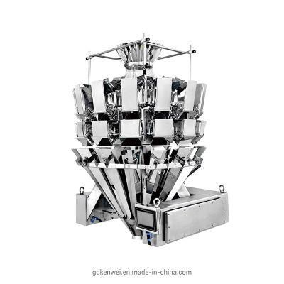 High Accuracy Stick Shaped Multihead Weigher Packing for Foods Sausage