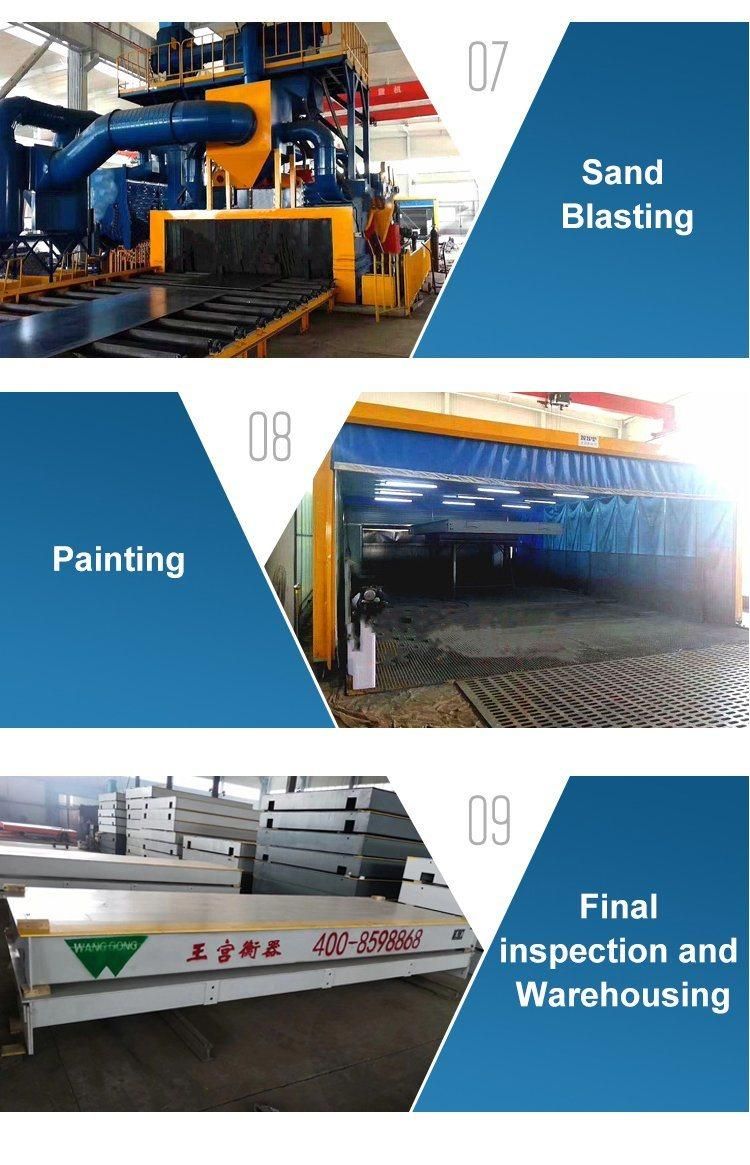 Heavy Duty 150 Ton Truck Scale Weighbridge