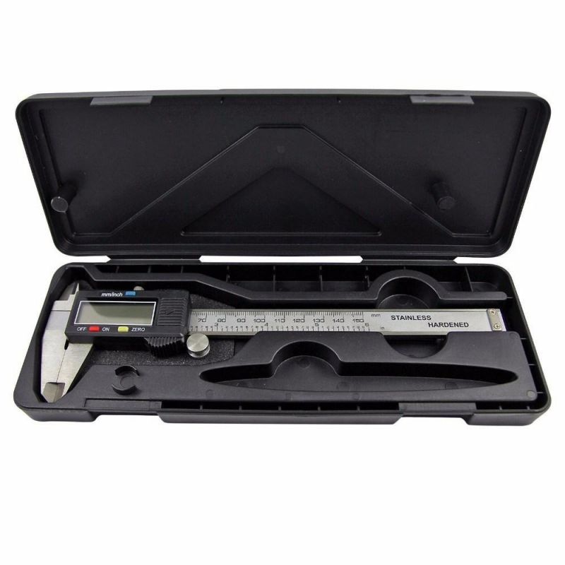 High Quality Popular Inch Metric 6" 150mm Digital Caliper 75/100/150/200/300mm