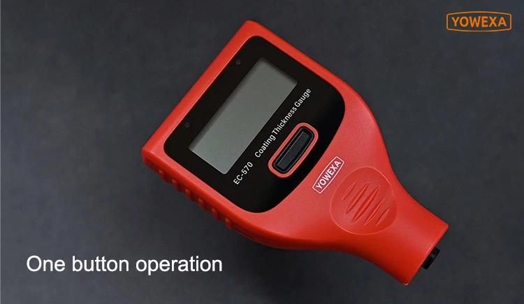 Ec-570 Dual Screen Display Quick Readings Mini Coating Thickness Gauge Tester