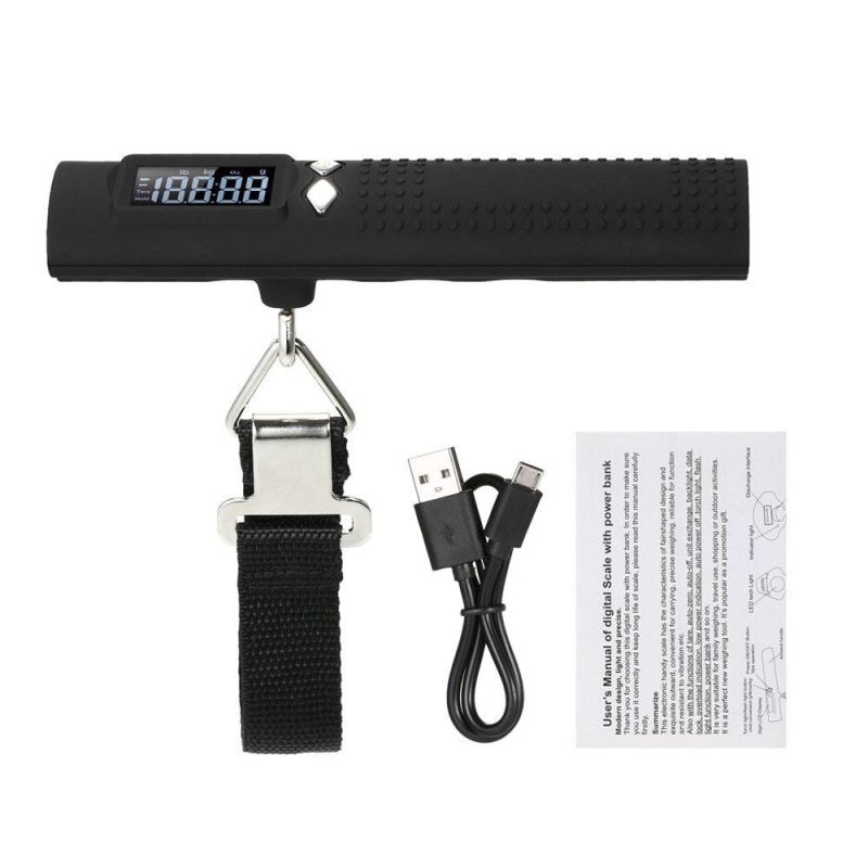 Travel Digital Hanging Postal Luggage Scale with Power Bank