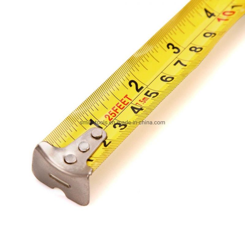 Factory Supply Customized Logo Sticker Tape Measure Measuring Tape 7.5 M