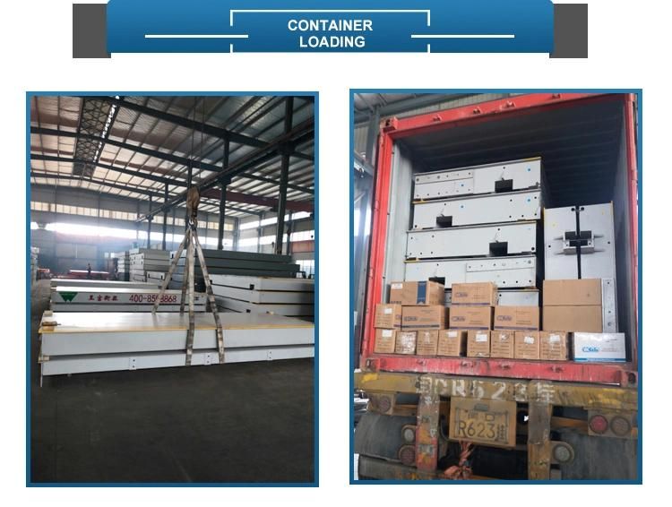 Intelligent 80ton Truck Weighbridge with Camera System in Philippines