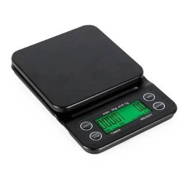 Portable Food Fashion Compact Electronic Precision Coffee Bean Kitchen Scale