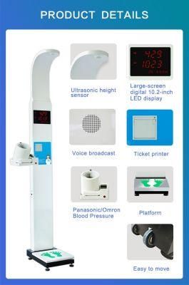 Coin Operated Blood Pressure and Height Weight Scale