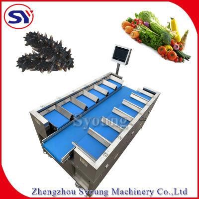 SUS304 Target Weighing and Batching Machine for Carrots Cucumber