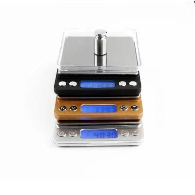 High Precision Portable Pocket Scale Jewelry Scale Gold Scale with 2kg Capacity