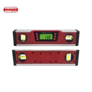 Aluminum Professional LCD Torpedo Rule Digital Spirit Level Measuring &amp; Gauging Tools Dl136