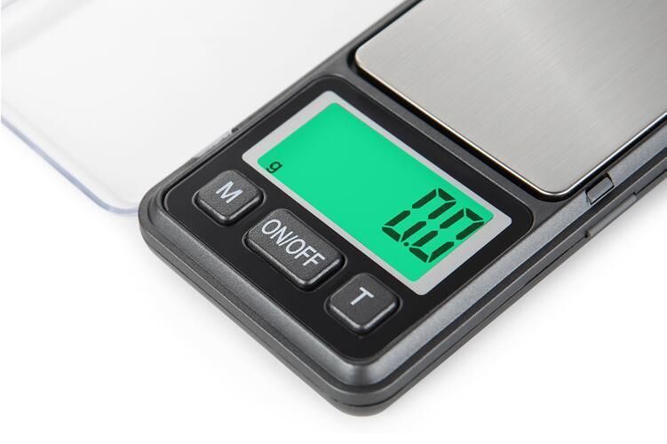 High Precision Scales Stainless Steel 100g 300g 500g * 0.01g Digital Pocket Scale Balance Jewelry Weighing Scale (BRS-PS01)