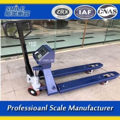 Digital Hand Forklift with Precision Weighing- Pallet Truck Scale