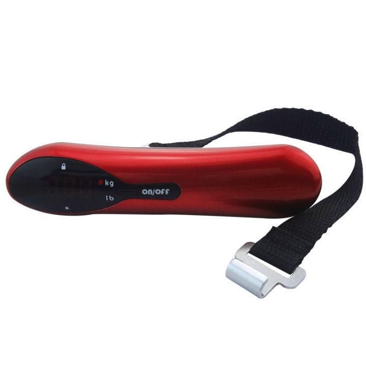 50kg 10g Handheld LCD Electronic Luggage Strap with Scale
