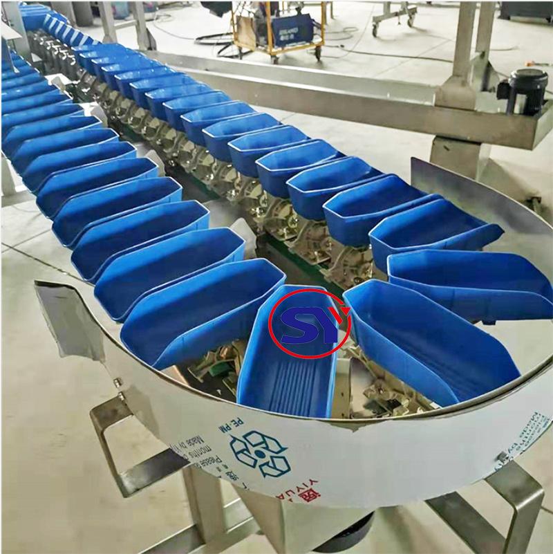 1-2000g Weight Grade Sorting Measuring Machine for Chicken Meat Paw Leg