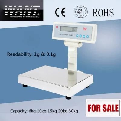 10kg 20kg 30kg 1g 0.1g Platform Electronic Weighing Scale
