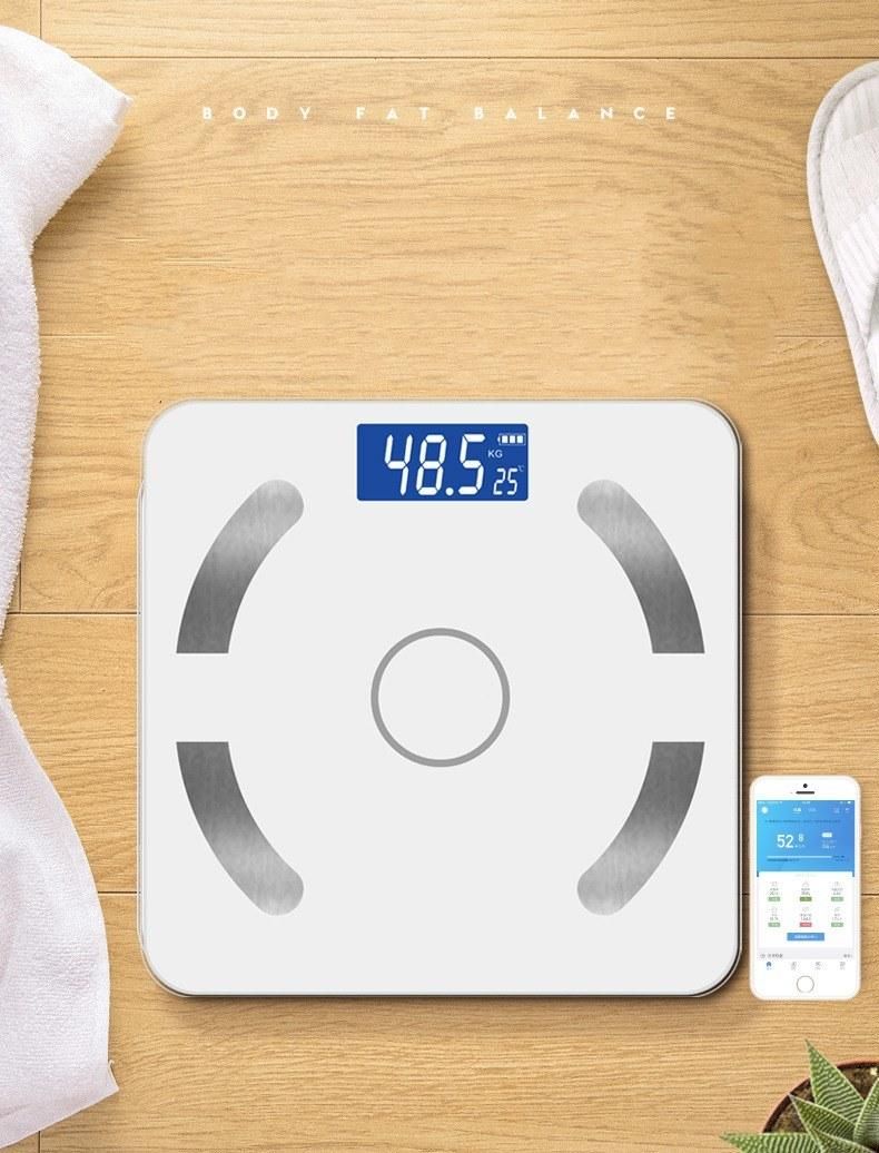 The High Quality Bluetooth 7 in 1 Smart BMI Intelligent Body Fat Scale