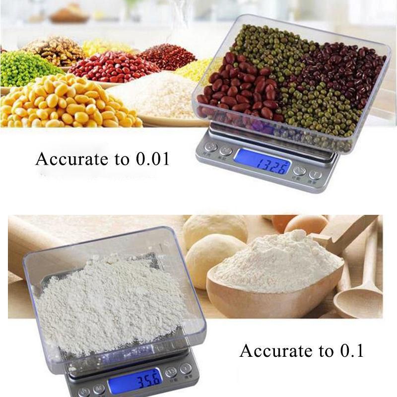 500g/0.01g Laboratory and Kitchen Pocket Scale