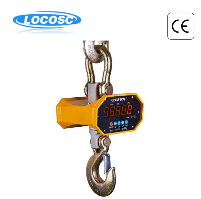 Sealing Design Infrared Remote Control Electronic Heavy Duty Digital Hanging Crane Scale