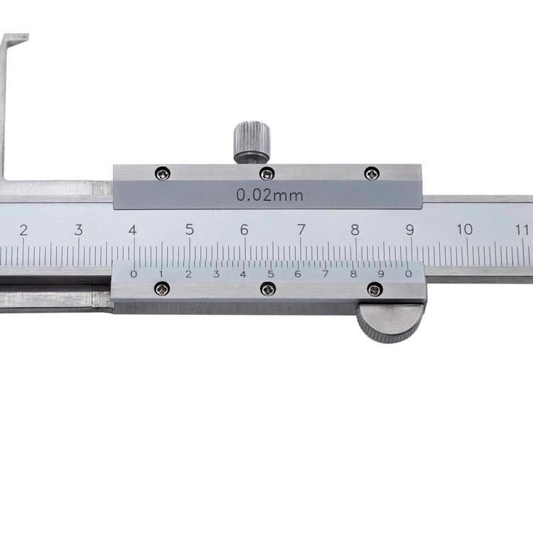 Inner Groove Vernier Caliper Stainless Steel Long Claw Inner Diameter Caliper 7-150/7-200/7-300mm