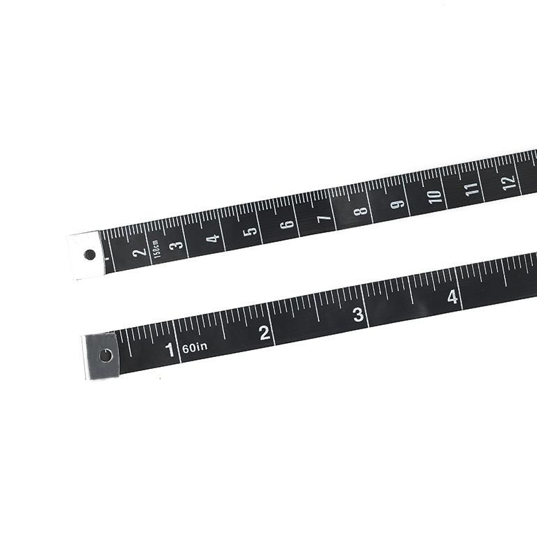 Custom Brand Design Black Tailor Measuring Tape/Metric Tape for Promotional Gifts with Your Logo