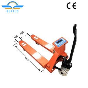 Hot Selling Manual Lift Pallet Scale Hydraulic Manual Pallet Truck Scale