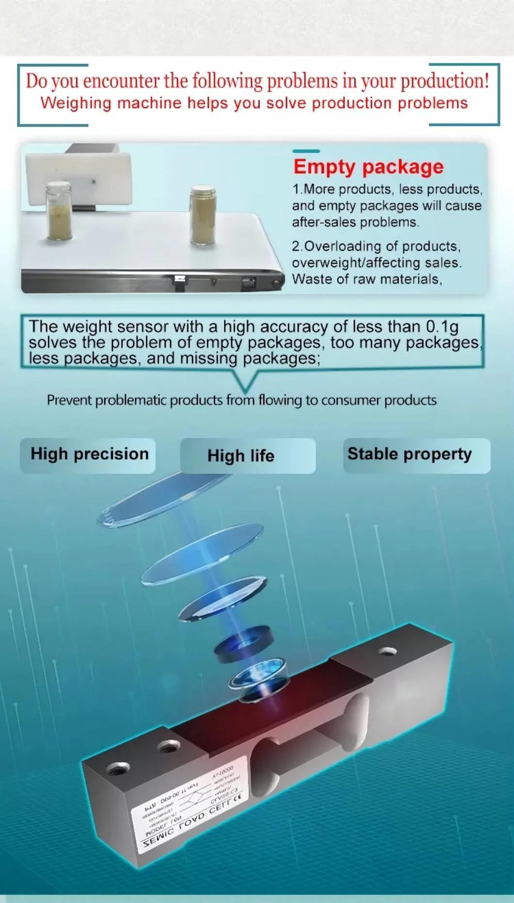 Conveyor Weight Scale Checker with Metal Detector for Food Industry