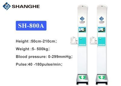 Digital Blood Pressure Monitor Scale Height and Weight Machine