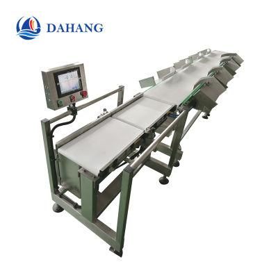 6-8 Grades Poultry/ Whole Chicken Carcass/ Broiler Weight Sorting Machine for Slaughterhouse Line
