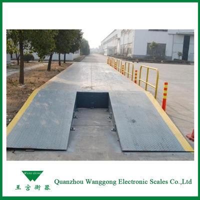 100t 3X18m Truck Scales for Textile Industry