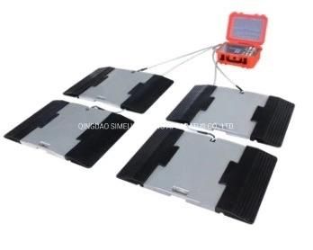 20t Portable Digital Axle Car Weighing Scales for Smalll Vehicles