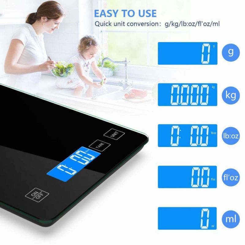 Multifunction Material Electronic Platform Scale Digital Weighing Kitchen Scale