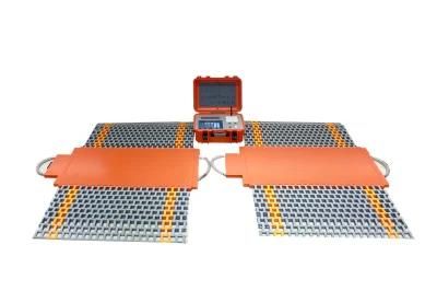 Wireless Portable Truck Axle Scale Weighbridge Pad