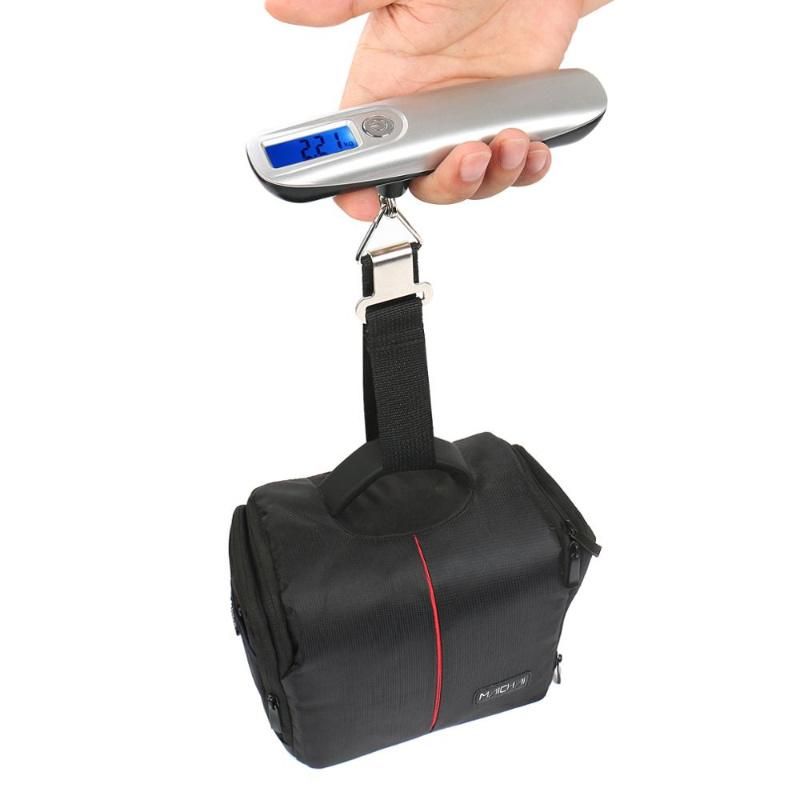 Portable Luggage Scale Electronic Suitcase Travel Hanging Weighs Scales with Backlight 50kg/10g Digital Scale