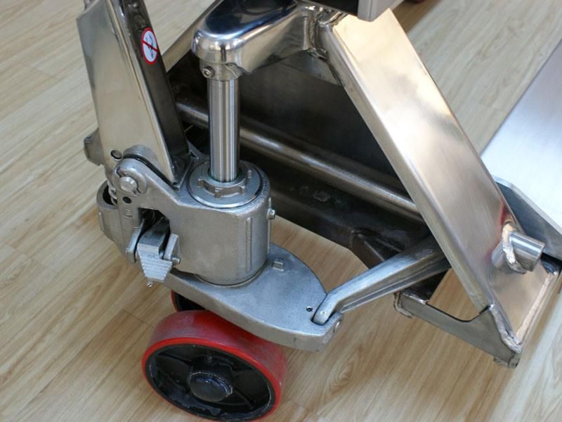 Stainless Steel Hydraulic Pallet Jack Scale Pallet Hand Forklift Scale for Forklift