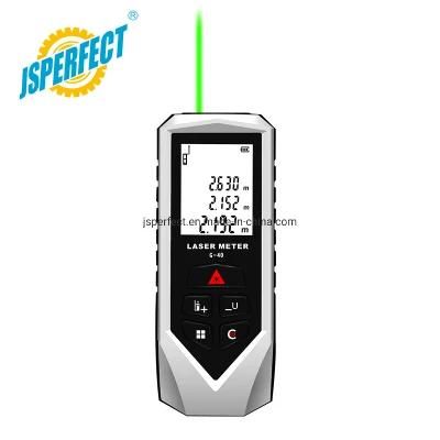 60m Green Digital Distance Meter Laser Measuring Rangefinder