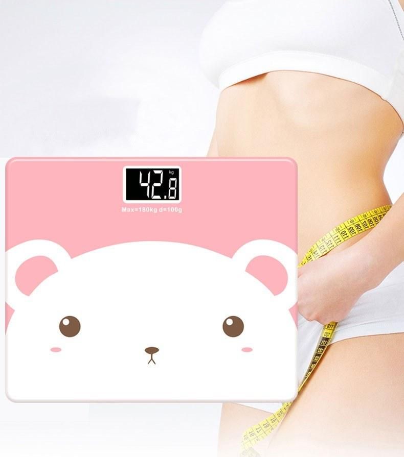 Amazon Hot Selling 180kg Weighing Scale Digital Body Fat Scale Bathroom Scale