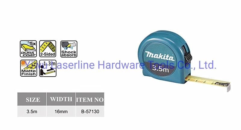 Original Makita Easy Take Tape Measure Multifunction Stainless Steel Waterproof Rust-Proof Shatter-Resistant Wear-Sisiting High-Precision Japanese Tape Measure