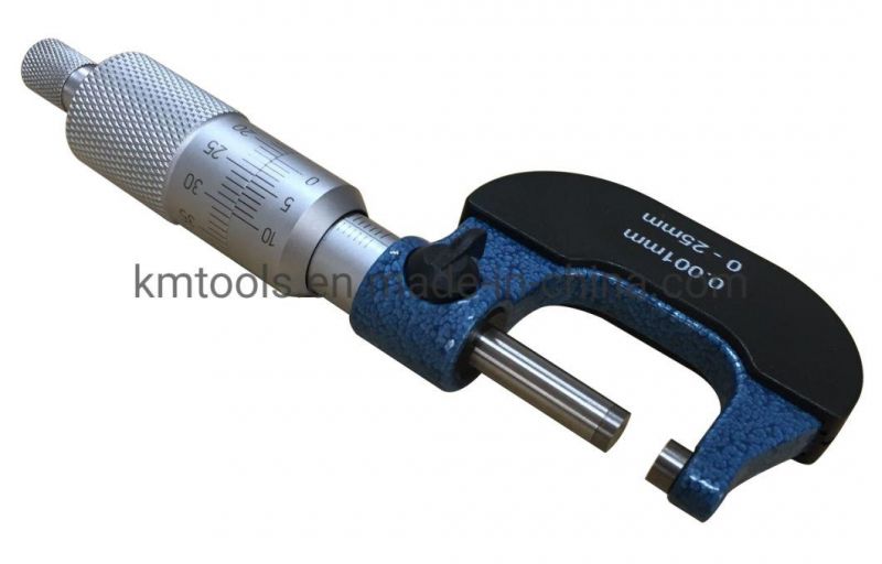 0-25mmx0.001mm Outside Micrometer Professional Manufacturer